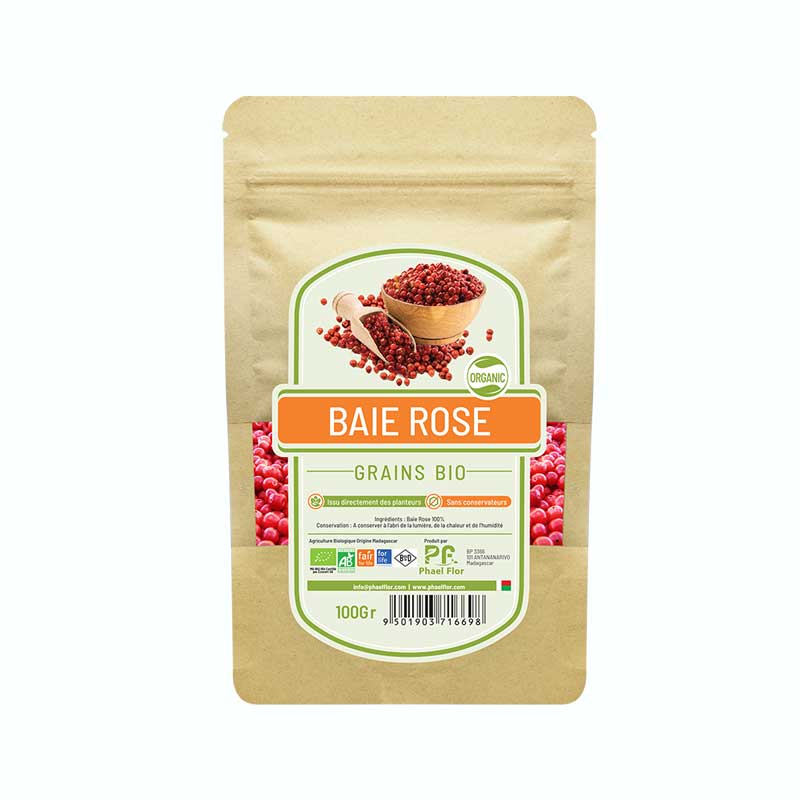 Baie rose 100g - Agroepices